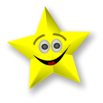 Smiling Star Vector Art