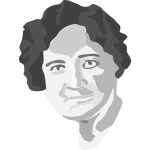 Nellie McClung vector portrait