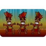 African dance vector image