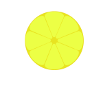 Lemon profile vector image