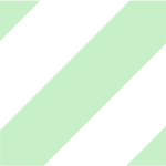 Vector image of green diagonal stripes panel