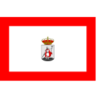 City flag of Gijon vector illustration