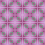 Pin k and green squares wallpaper