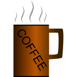 Coffee cup vector graphics