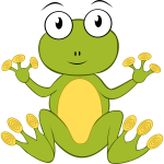 Frog vector graphics