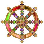 Prismatic dharma wheel