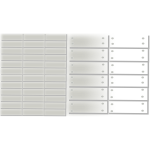 Vector drawing of steel plate tiles