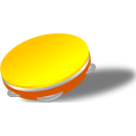 Vector illustration of hand drum