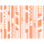 Tribal pattern vector clip art