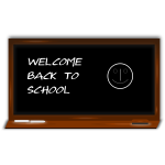 Blackboard vector image