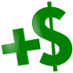 Add Money Symbol Vector