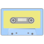 Vector of an audio tape