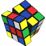 Rubik's cube vector illustration