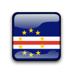 Cape Verde vector button