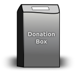 Donation Box Vector Graphics