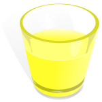 Glass vector image