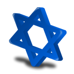 3D vector of Star of David