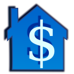 Home price vector graphics