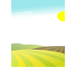 Landscape vector graphics