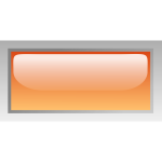 Rectangular shiny orange box vector drawing