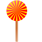 Vector image of lollipop