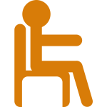 Man in Chair Vector Art