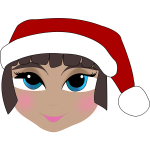 Christmas Elf Anime Vector