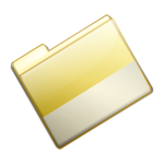 Closed folder vector image