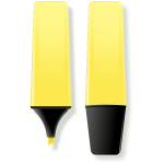 Vector illustration of felt tip