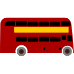 Double Deck Bus Vector