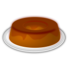 Candy pudding vector