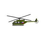 Helicopter vector art