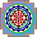 Sri Yantra Vector Image